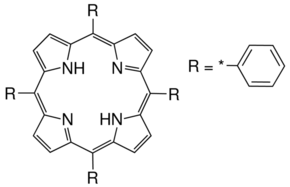 四苯基卟啉-CAS-917-23-7-结构式