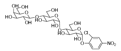 Structure-of-Gal-G2-CNP-2-Chloro-4-nitrophenyl-4-O-β-Dgalactopyranosylmaltoside-CAS-157381-11-8