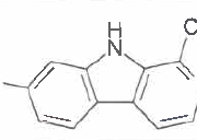 骆驼蓬碱 CAS号 442-41-3 结构式