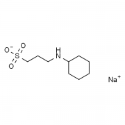 3-(环已氨基)-1-丙磺酸钠 CAS号 105140-23-6 结构式