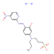 3-羟基-4-(5-硝基吡啶偶氮)丙苯胺基丙烷磺酸钠 CAS号 143205-66-7 结构式