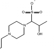HEPPSO钠盐 CAS号 89648-37-3 结构式