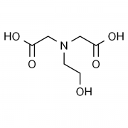 N-羟乙基亚胺二乙酸 CAS号 93-62-9 结构式