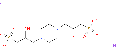 POPSO二钠盐 CAS号 108321-07-9 结构式