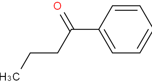 苯丁酮 CAS号 495-40-9 结构式