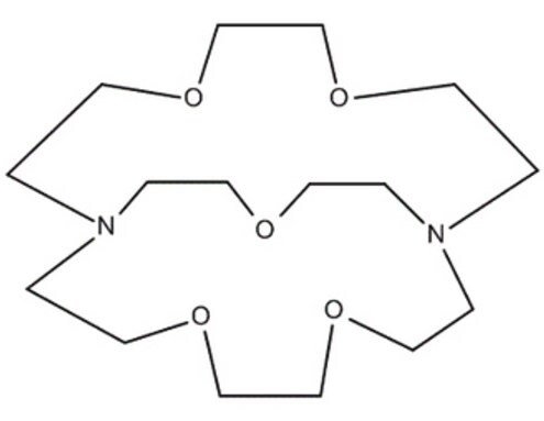 4,7,13,16,21-五氧杂-1,10-二氮杂二环[8.8.5]廿三烷(KRYPTOFIX(R)221K221) CAS 31364-42-8 结构式