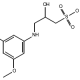 N-(2-羟基-3-磺丙基)-3,5-二甲氧基苯胺钠盐 CAS 82692-88-4 结构式